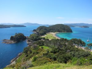 Bay of Islands in New Zealand