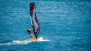 windsurfing