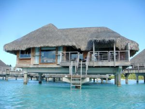 Overwater villa