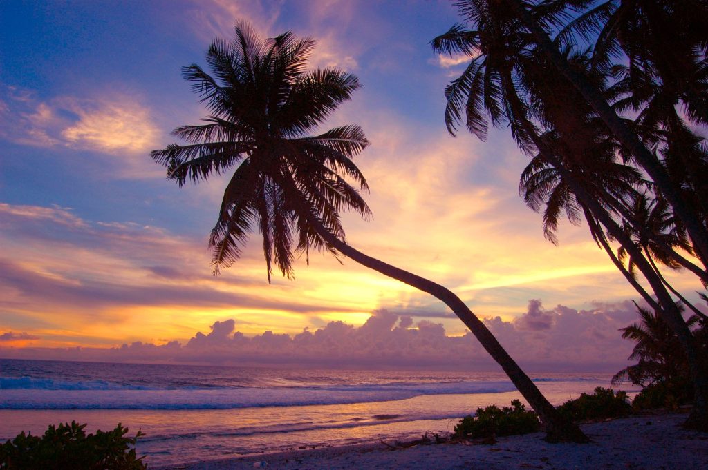 Maldivian sunset
