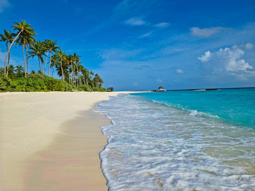 A beach in Maldives