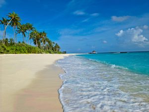 A beach in Maldives
